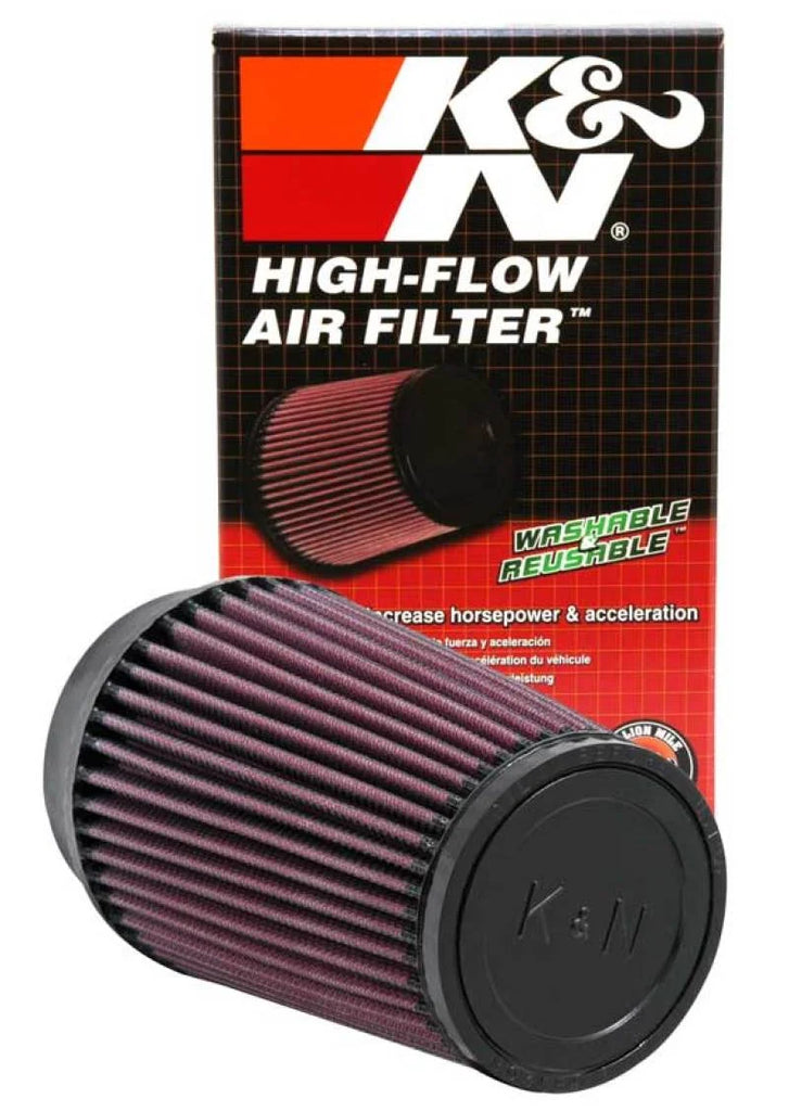 K&N Bombardier/Can AM/Honda 450/644/650 Universal Replacement Tapered Conical Air Filter - Side View