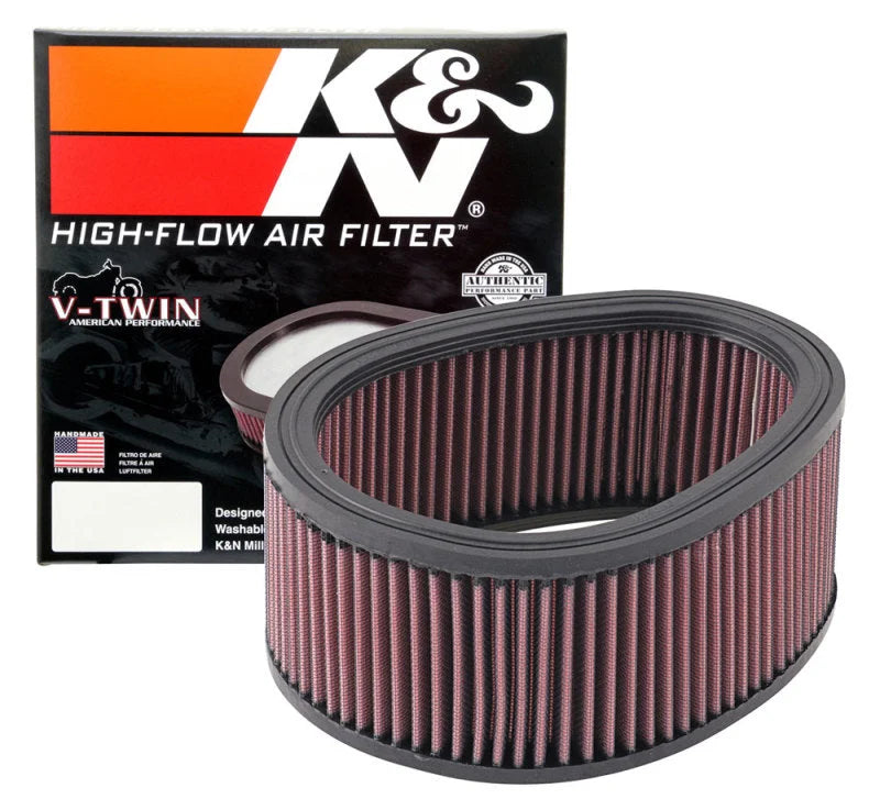 K&N Buell Firebolt/Lightning/Ulysses Replacement Air Filter - Side View