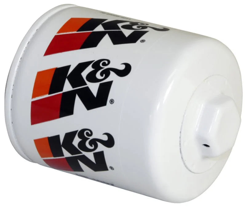 K&N Buick / Chevrolet / Oldsmobile Performance Gold Oil Filter - Side View