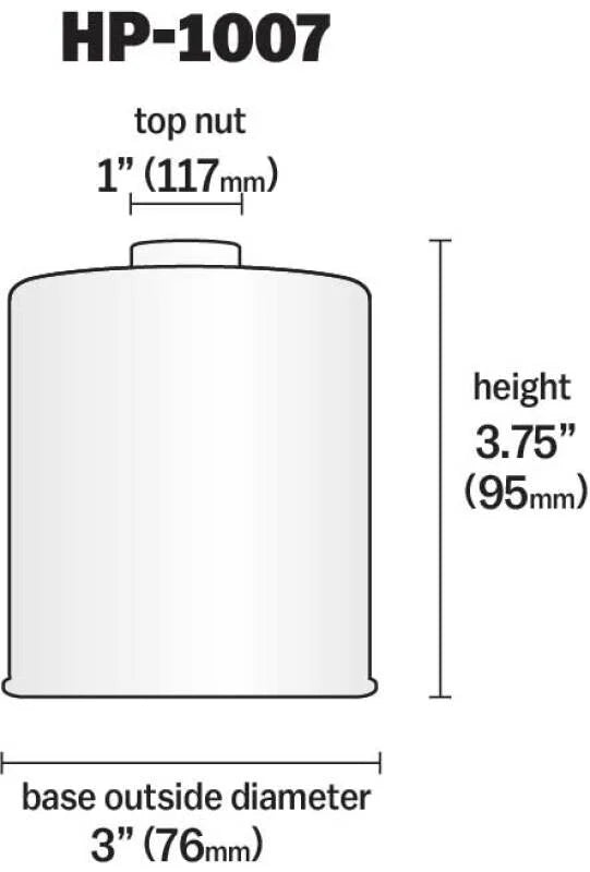 K&N Buick / Chevrolet / Oldsmobile Performance Gold Oil Filter - Additional View 7