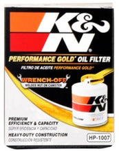 Load image into Gallery viewer, K&amp;N Buick / Chevrolet / Oldsmobile Performance Gold Oil Filter - Additional View 12
