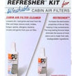 Load image into Gallery viewer, K&amp;N Cabin Filter Cleaning Kit - Back View