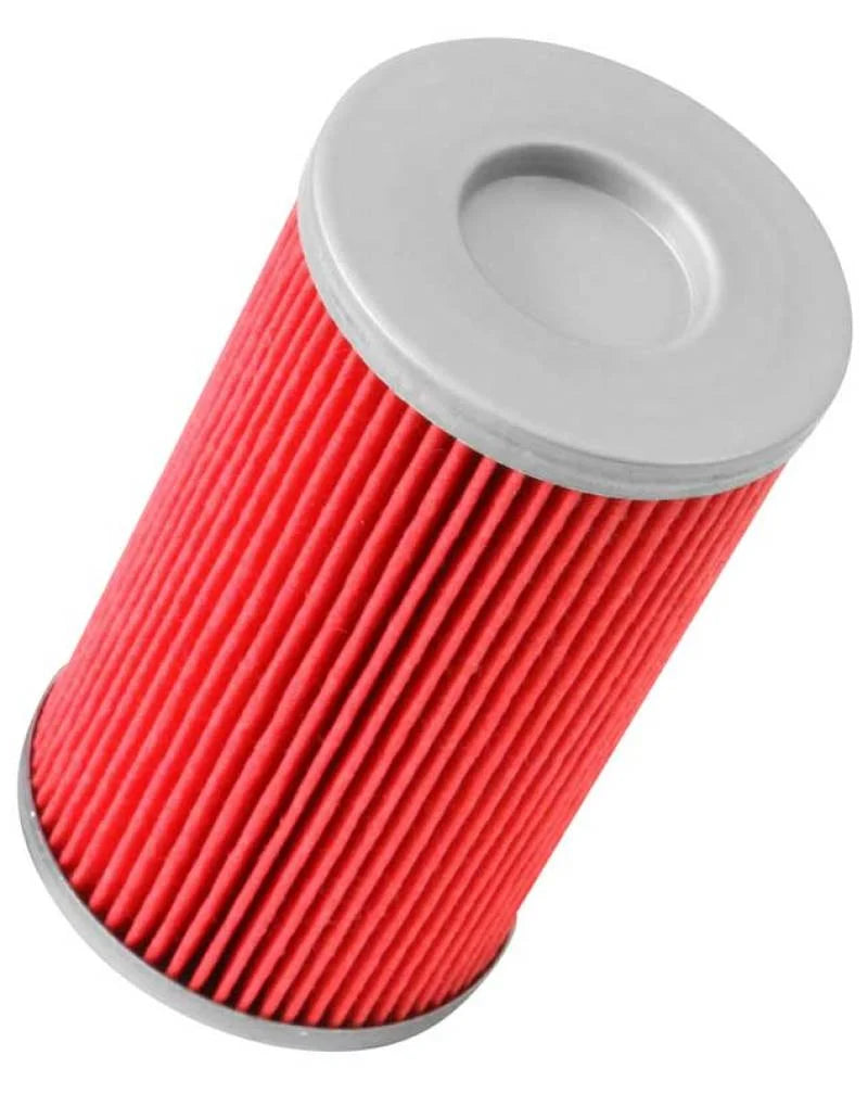 K&N Can/AM Spyder RT 998/ Buell 1125R -2.2219in OD x 0.969in ID x 3.813in H Oil Filter - Side View