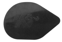Load image into Gallery viewer, K&amp;N Carbon Fiber Hood Scoop Plug 58 - Main Product View