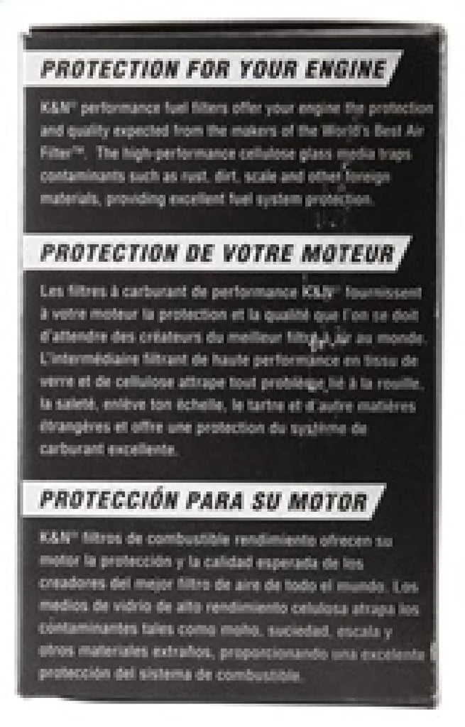 K&N Cellulose Media Fuel Filter 2.125in OD x 4.281in L - Additional View 7