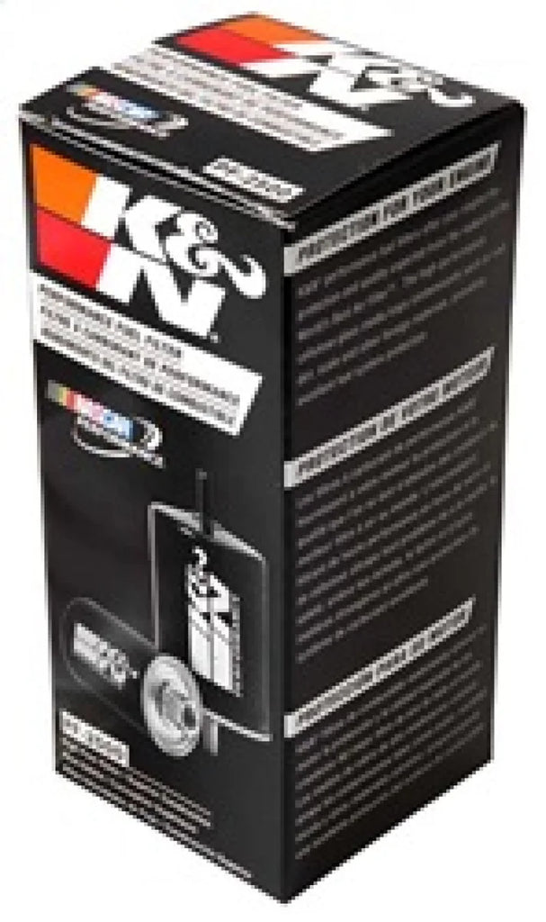 K&N Cellulose Media Fuel Filter 2.125in OD x 5.438in L - Installation View