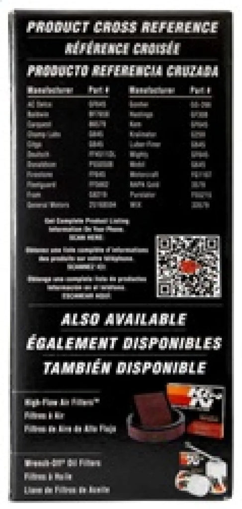K&N Cellulose Media Fuel Filter 2.125in OD x 5.438in L - Additional View 6