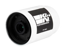 Load image into Gallery viewer, K&amp;N Cellulose Media Fuel Filter 3.5in OD x 6.281in L - Side View