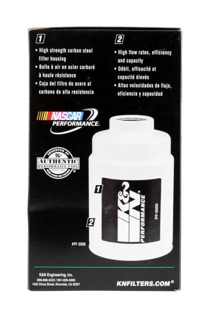 K&N Cellulose Media Fuel Filter 3.5in OD x 6.281in L - Additional View 6