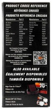 Load image into Gallery viewer, K&amp;N Cellulose Media Fuel Filter 3in OD x 6.938in L - Back View