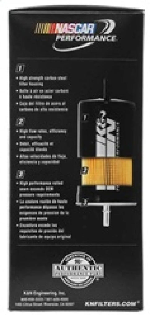 K&N Cellulose Media Fuel Filter 3in OD x 6.938in L - Additional View 8