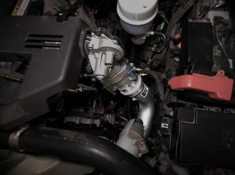 K&N Charge Pipe Kit fits 2013-2018 Ram 2500 / 2013-2018 Ram 3500 L6-6.7L Dsl - Side View