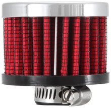 Load image into Gallery viewer, K&amp;N Clamp On Rubber Base Crankcase Vent Filter 0.375in Flange ID x 2in OD x 1.5in Height - Additional View 6