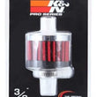 Load image into Gallery viewer, K&amp;N Clamp On Rubber Base Crankcase Vent Filter 0.375in Flange ID x 2in OD x 1.5in Height - Additional View 8