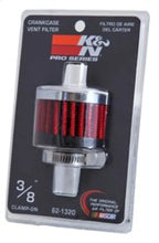 Load image into Gallery viewer, K&amp;N Clamp On Rubber Base Crankcase Vent Filter 0.375in Flange ID x 2in OD x 1.5in Height - Additional View 11