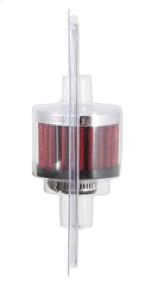 K&N Clamp On Rubber Base Crankcase Vent Filter 0.5in Flange ID 2in OD 1.5in Height - Additional View 7