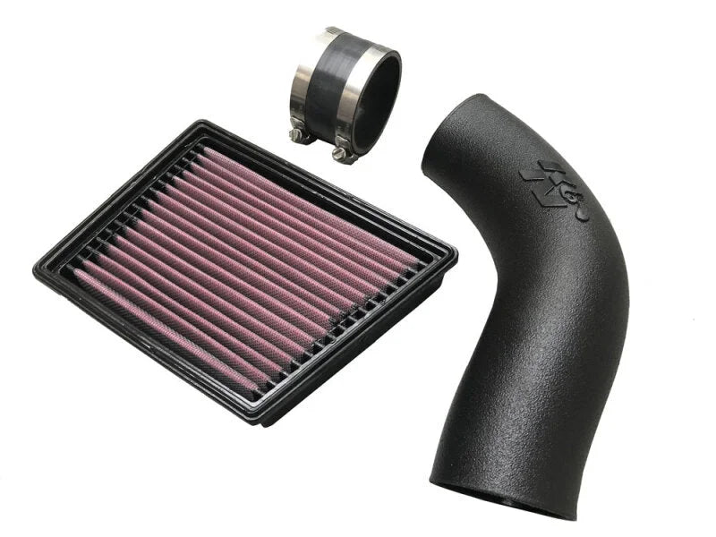 K&N Cold Air Intake fits 2018-2020 Ford Fiesta ST L3-1.5L F/I - Side View