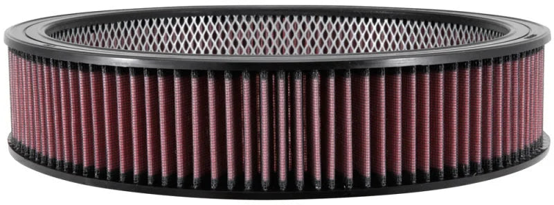 K&N Custom Air Filter 14in OD / 12in ID / 3.0625in Height Round Filter - Side View