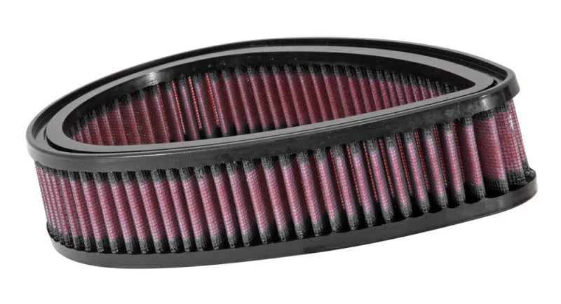 K&N Custom Air Filter 6.25in OS Width / 9.688in OS Length / 2.188in Height - Side View