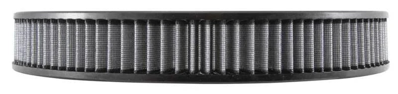 K&N Custom Air Filter Cotton Gauze 14inOD x 12 1/4inID x 2inH - Side View