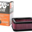 Load image into Gallery viewer, K&amp;N Custom Air Filter - Rectangular - 6.75in O/S Length x 4.5in O/S Width x 2.5in Height - Additional View 5