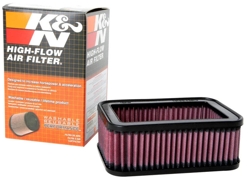 K&N Custom Air Filter - Rectangular - 6.75in O/S Length x 4.5in O/S Width x 2.5in Height - Additional View 5