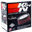 Load image into Gallery viewer, K&amp;N Custom Air Filter Round 5-3/8in OD x 4in ID x 2in H - Back View