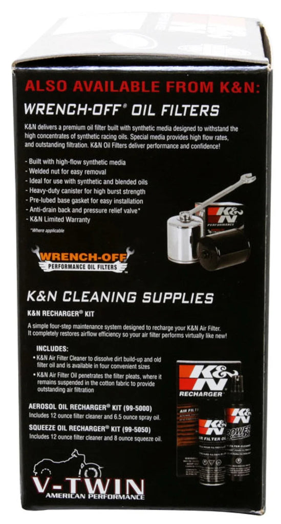 K&N Custom Air Filter Round 5-3/8in OD x 4in ID x 2in H - Additional View 7