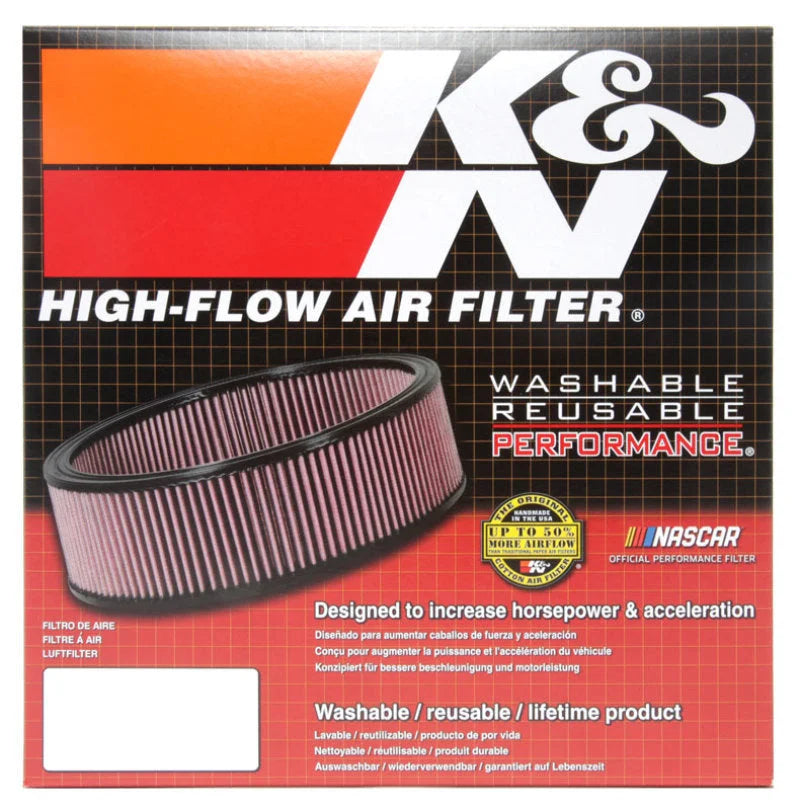 K&N Custom Air Filter Round 9in OD x 8in ID x 2.87in H - Additional View 7