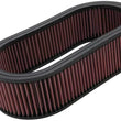 Load image into Gallery viewer, K&amp;N Custom Oval Air Filter 7.75in OW X 14.625in OL x 4in H