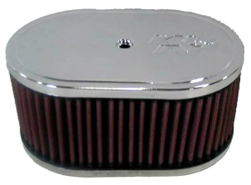 K&N Custom Oval Race Filter L=7inch W=4inch H=3.25inch - Main Product View