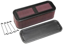 Load image into Gallery viewer, K&amp;N Custom Racing Assembly 19in x 6.5in Carbon Fiber Air Filter - Additional View 5