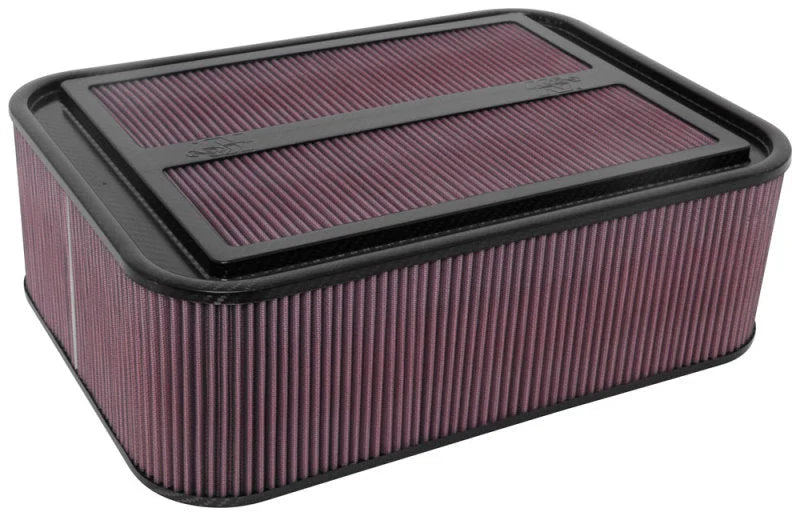 K&N Custom Racing Assembly Carbon Fiber Air Box w/o Base - Large - Main Product View