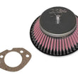 Load image into Gallery viewer, K&amp;N Custom Racing Assembly - Round Tapered - Red 1.656in Neck Flange - 2.25in Over Height - Main Product View