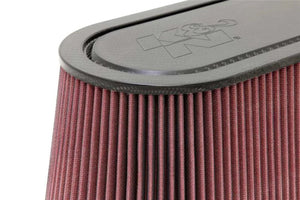 K&N Custom Racing Unique Oval Tapered Filter 17.313in OL B/7.75in OW B/14.625inOL T/6.125inOW T/9in - Main Product View