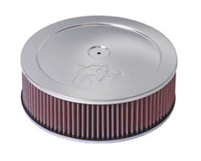 Load image into Gallery viewer, K&amp;N Custom Round Filter 5-1/8in FLG / 11in Dia / 4-3/4in H w/VENT - Main Product View