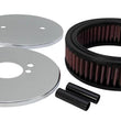 Load image into Gallery viewer, K&amp;N Custom Round Racing Assembly Red 4.5in ID / 5.875in OD / 1.75in Height - Main Product View