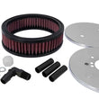 Load image into Gallery viewer, K&amp;N Custom Round Racing Assembly Red 5.875in OD x 2.406in ID x 1.75in Height - Main Product View