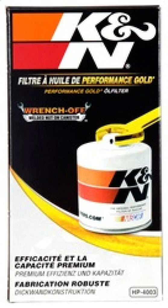 K&N Dodge Performance Gold Oil Filter - Additional View 12