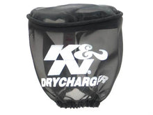 Load image into Gallery viewer, K&amp;N Drycharger Air Filter Wrap - Oval Straight - Black