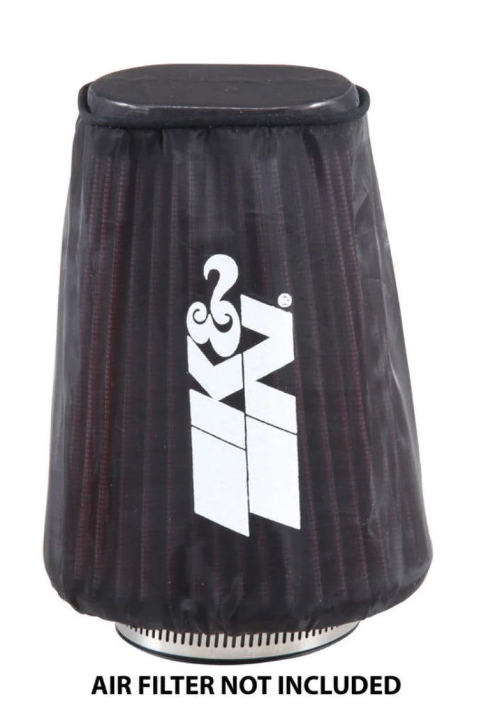 K&N Drycharger Black Air Filter Wrap - Side View