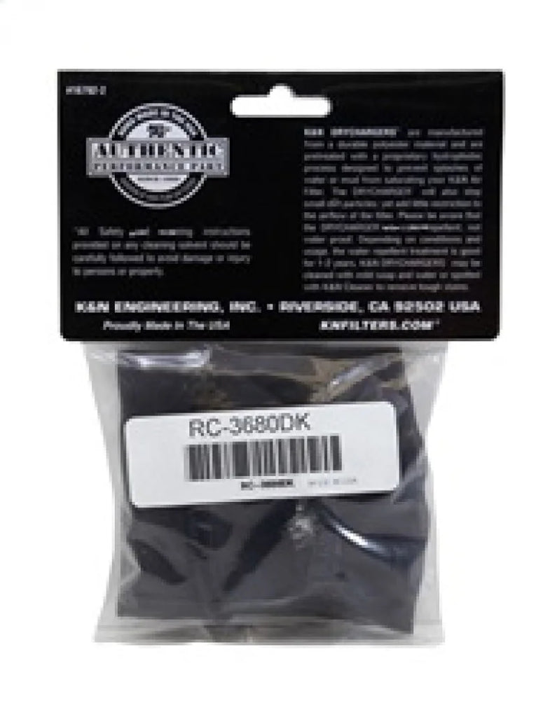 K&N Drycharger Black Air Filter Wrap - Additional View 5