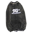 Load image into Gallery viewer, K&amp;N Drycharger Round Tapered Air Filter Wrap 6.5in Base ID/4.5in Top ID/7in H - Black