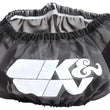 Load image into Gallery viewer, K&amp;N Drycharger Wrap Black 159mm Base 178mm Top 92mm H - Main Product View