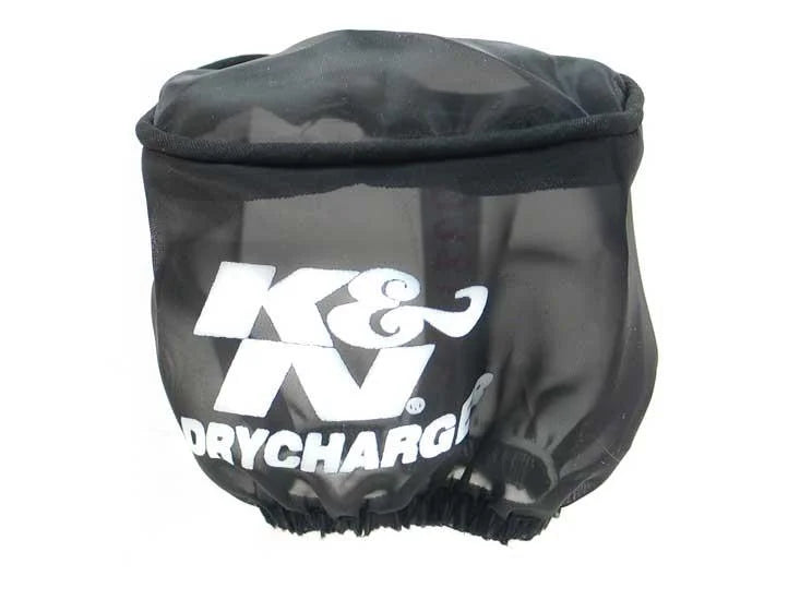 K&N Drycharger Wrap Black 3in W 4in L Closed Top - Main Product View