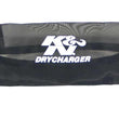 Load image into Gallery viewer, K&amp;N Drycharger Wrap Black 7.125in W 7.125in L - Main Product View