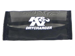 K&N Drycharger Wrap Black 7.125in W 7.125in L - Main Product View