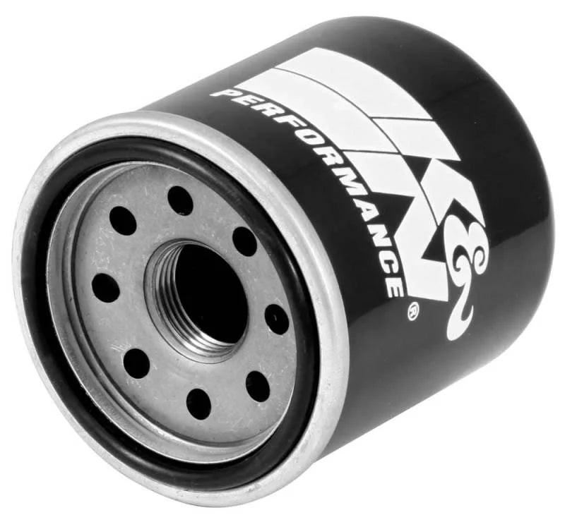 K&N Ducati / Cagiva 3.063in OD x 3.344in H Oil Filter - Side View