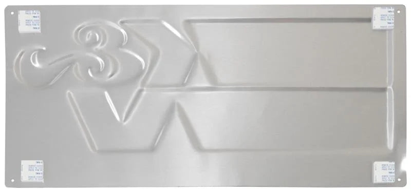 K&N Embossed Metal Sign 9in H x 20in W - Main Product View