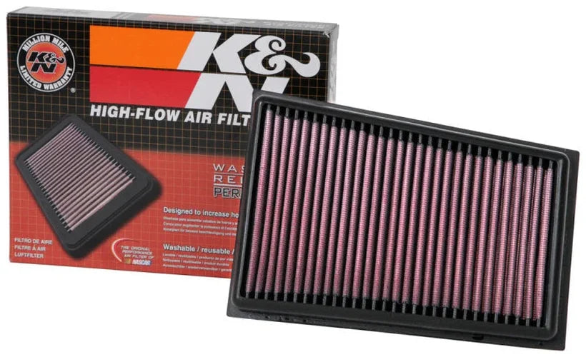 K&N 07-11 Nissan 1.125in H x 9.063in L x 6.438in W Replacement Air Filter - Additional View 8